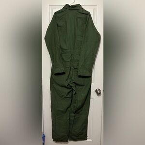 Green Utility Jumpsuit